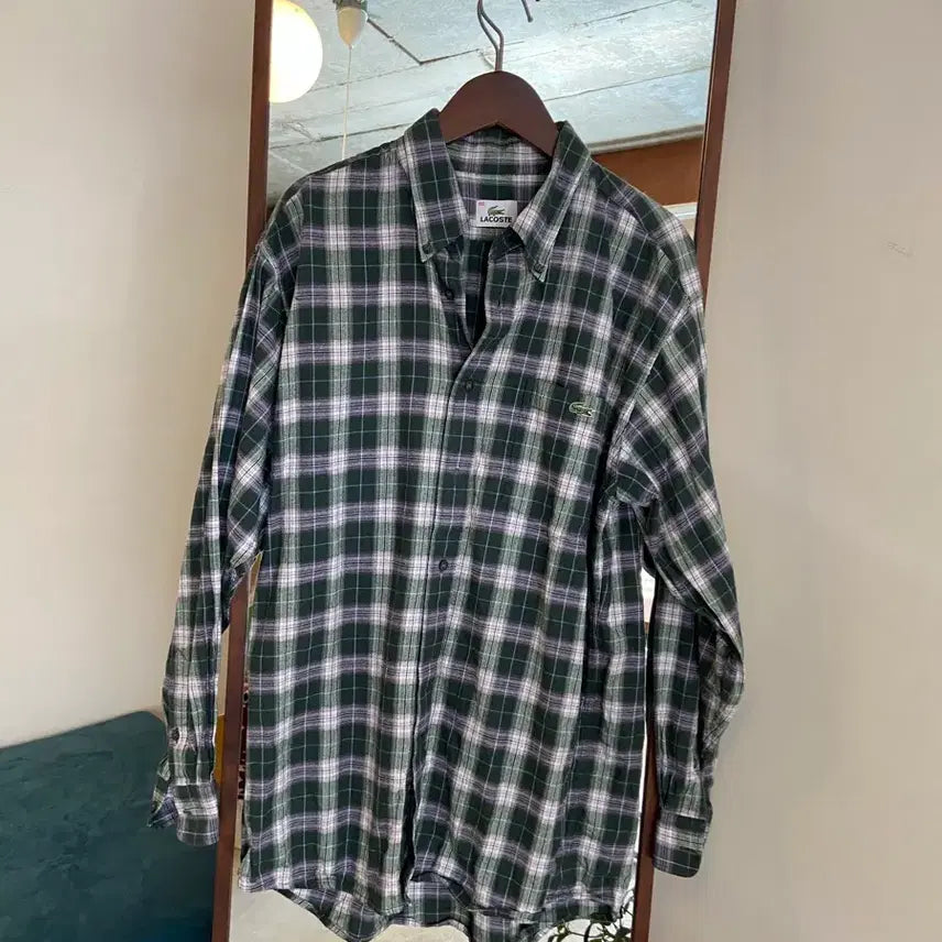 [BUNJANG] Lacoste Check Shirt / 라코스테 체크 셔츠