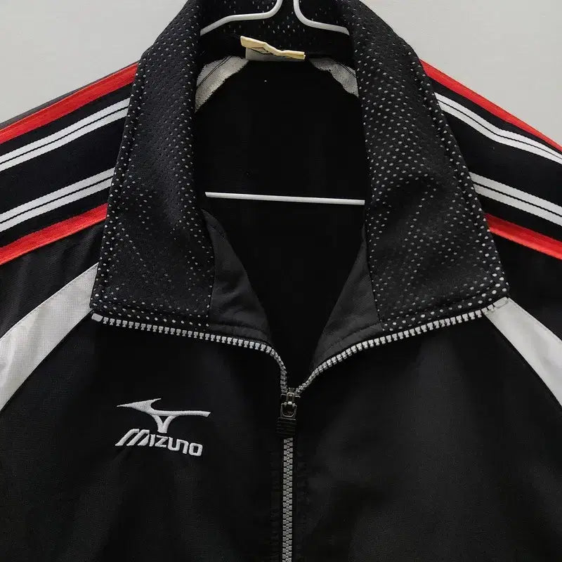 [BUNJANG] Mizuno Casual Old School Zip-Up T-Shirt Jacket (L) / MIZUNO 미즈노 캐주얼 올드스쿨 반팔 집업 자켓 L