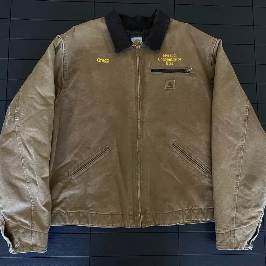 [BUNJANG] Carhartt J97 Detroit Jacket XXL Tall Brown / (XXL) 칼하트 j97 BRN 디트로이트 자켓