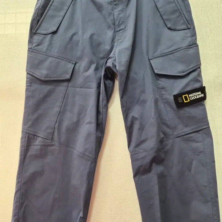 [BUNJANG] National Geographic 9-Length Jogger Pants Blue / 내셔널지오그래픽 조거팬츠 9부바지 블루86