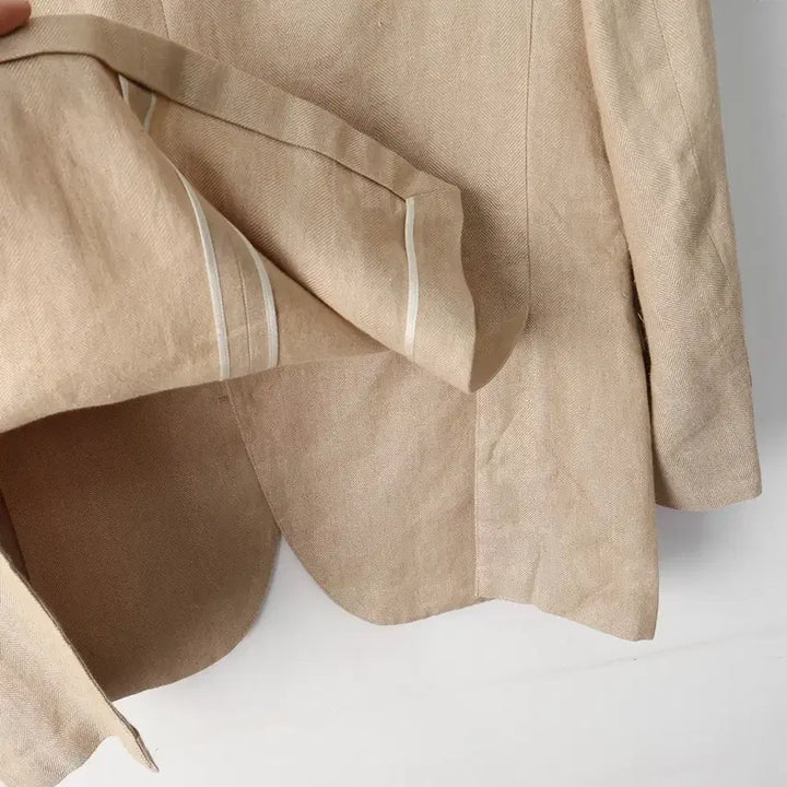 [BUNJANG] Brooks Brothers Baird McNutt Linen Jacket Beige / 110/브룩스브라더스 베어드 맥넛 린넨 자켓