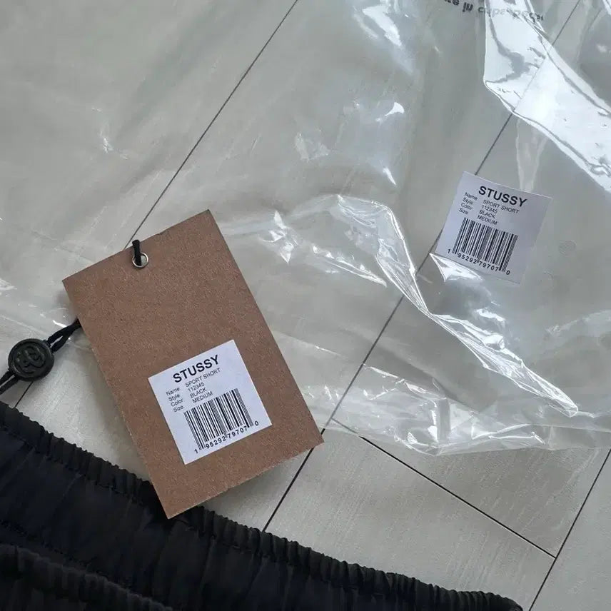 [BUNJANG] Stüssy Shorts Black / 스투시 반바지 스포츠 쇼츠 블랙 112345 (사이즈 M)