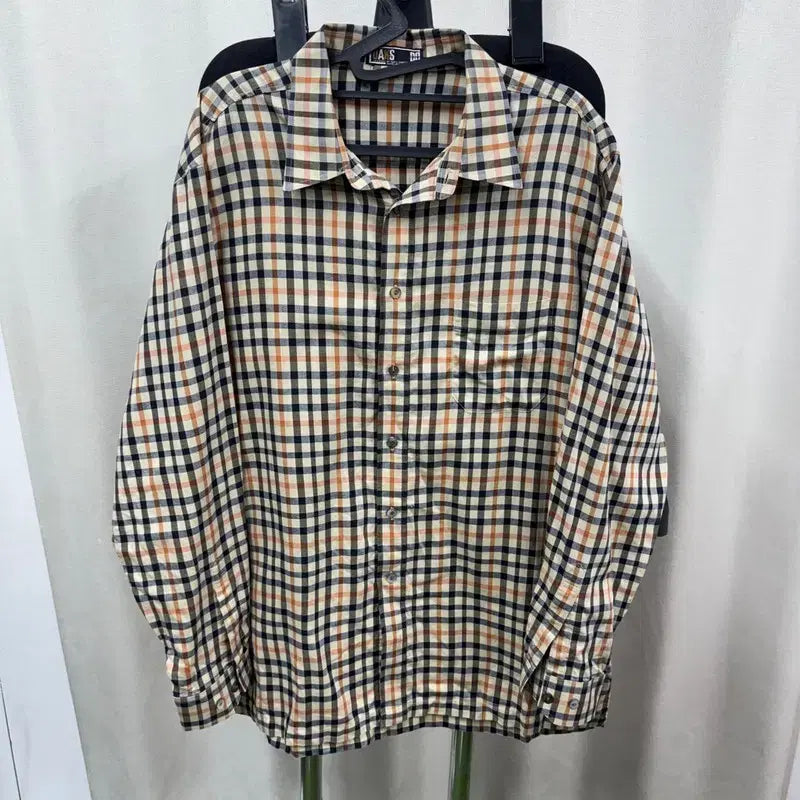 [BUNJANG] Daks Check Shirt / [정품/L] 닥스 체크 셔츠   AA