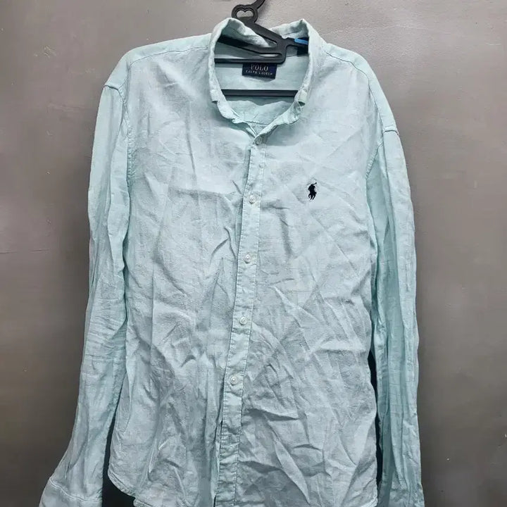 [SOLD OUT] 폴로 랄프로렌 린넨 셔츠 하늘색xl