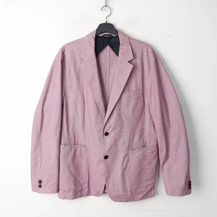 [BUNJANG] Hugo Boss Stretch Cotton Jacket Pink (Size 115) / 115/빅사이즈 휴고보스 스트레치 코튼 자켓