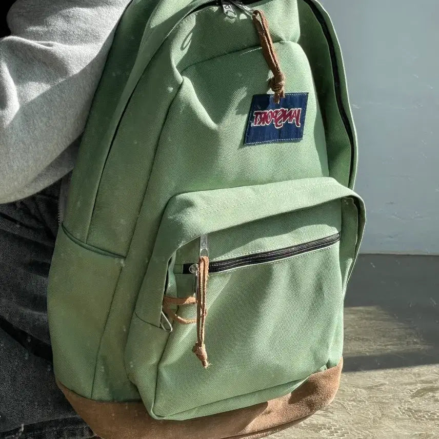 [BUNJANG] JanSport Green Backpack / 잔스포츠 백팩 그린