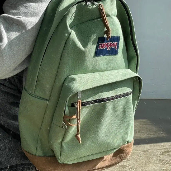 [BUNJANG] JanSport Green Backpack / 잔스포츠 백팩 그린