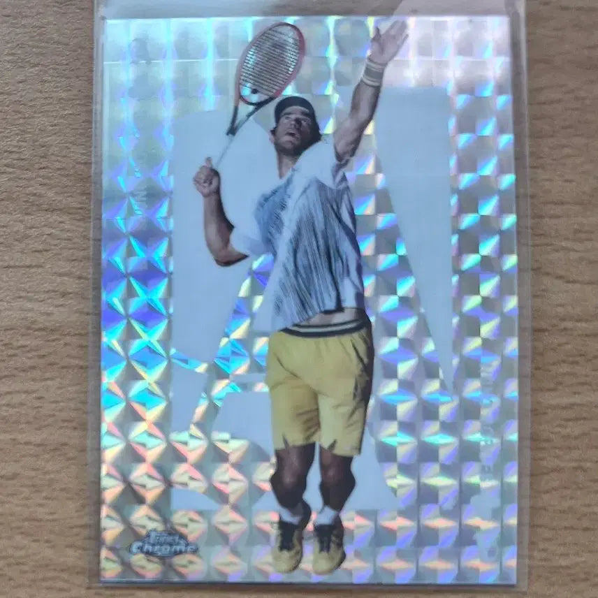 [BUNJANG] 2025 Topscrom Tennis Nuno Borges Ace Geometric Reflector Card / 2025 탑스크롬 테니스 누노 보르헤스 에이스 지오메트릭 리프렉터카드