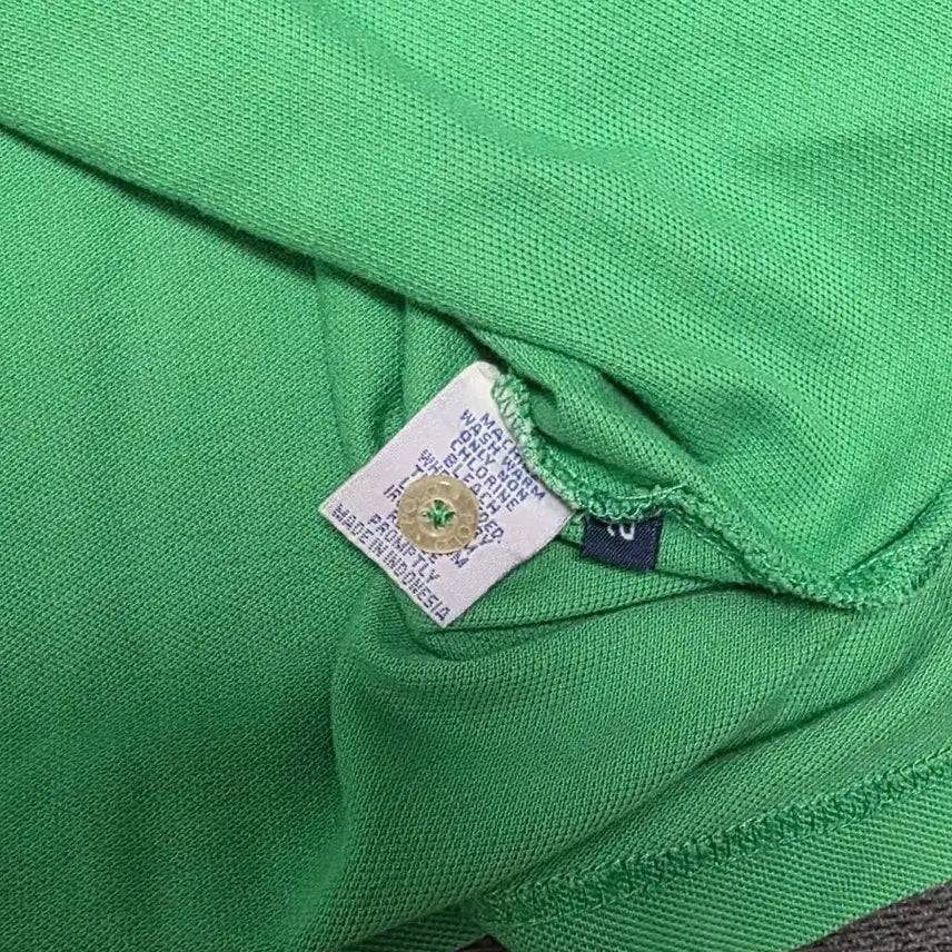 [BUNJANG] Polo Ralph Lauren Custom Fit PK T-Shirt Green / 폴로 랄프로렌 커스텀핏 PK 반팔티 그린