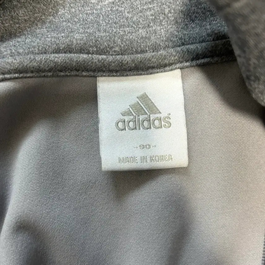 [BUNJANG] Adidas Cropped Jersey Grey Orange / 아디다스 크롭 져지 그레이 오렌지