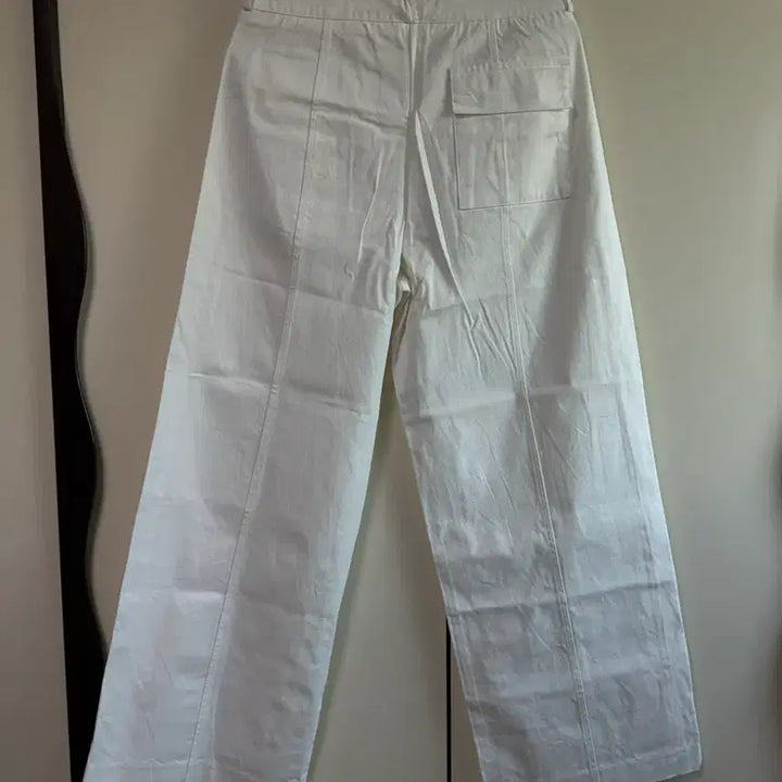 [BUNJANG] Hander Cotton Wide Pants White / hander 코튼 와이드 팬츠 화이트 2