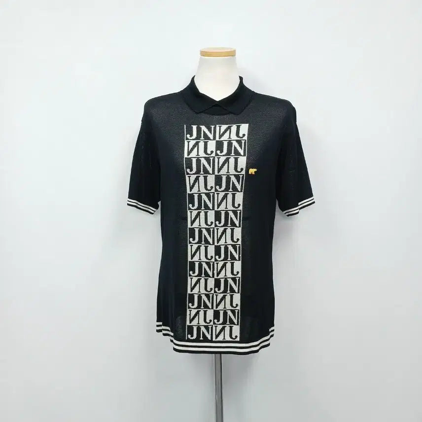 [BUNJANG] Jack Nicklaus Half-Sleeve Knit Polo Shirt (Size 66) / 잭니클라우스 반팔 카라 니트 66