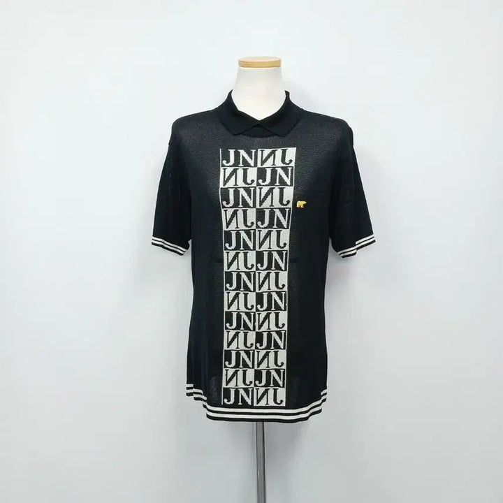 [BUNJANG] Jack Nicklaus Half-Sleeve Knit Polo Shirt (Size 66) / 잭니클라우스 반팔 카라 니트 66
