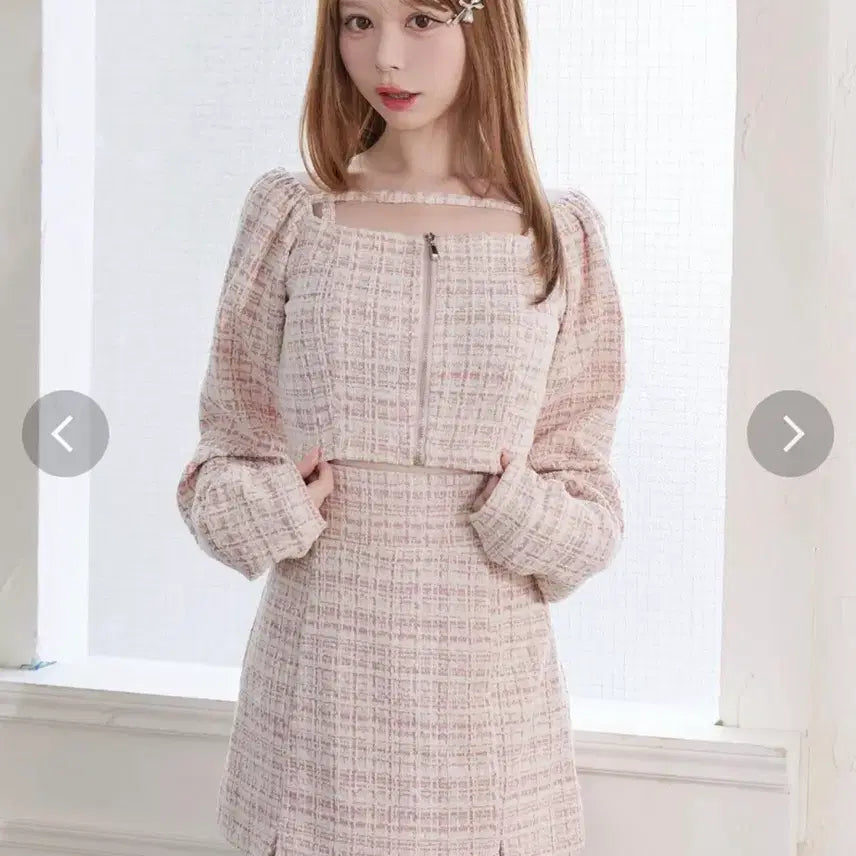 [BUNJANG] Eatme Tweed Setup Set / eatme 잇미 일브 스나계 셋업