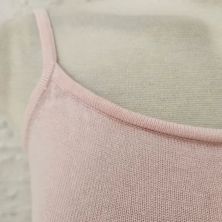 [BUNJANG] Incline Pink Knit Tank Top / In cline 연핑크 니트 나시