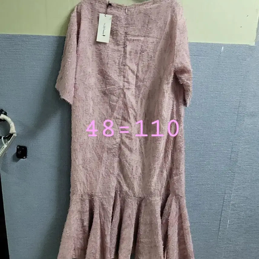 [BUNJANG] Pleated Long Dress Brown / 플리츠 주름 롱 원피스 브라운