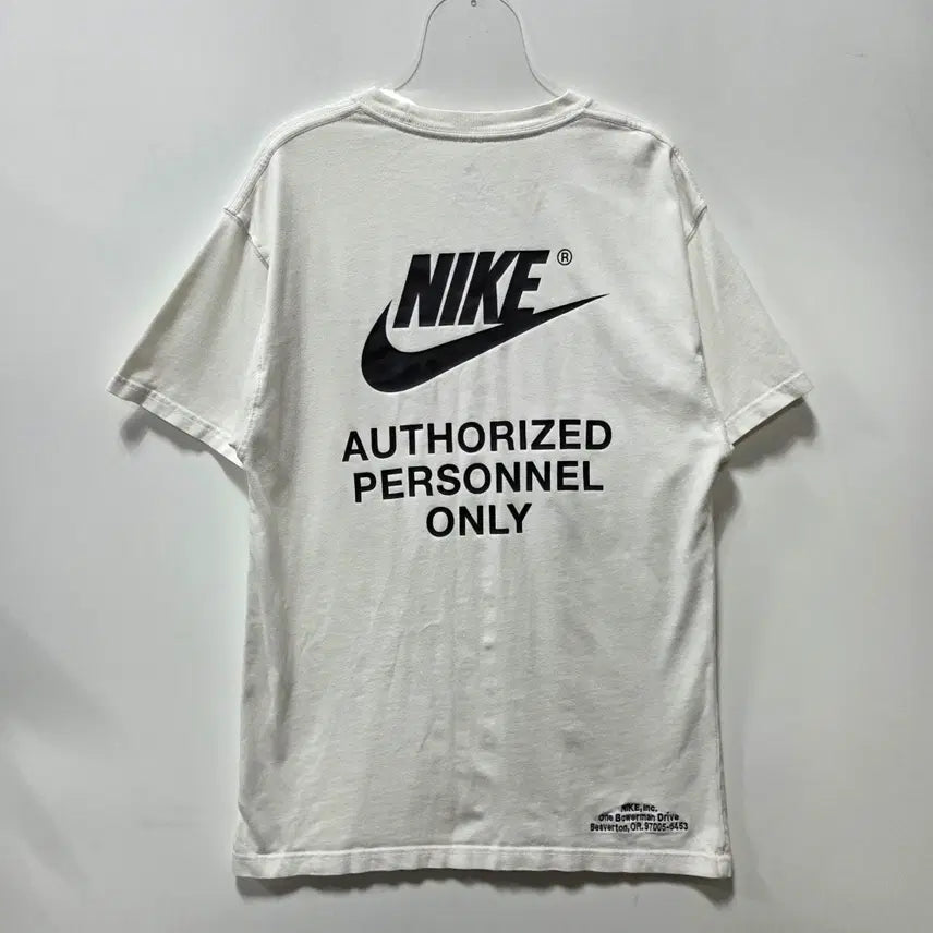 [BUNJANG] Nike NSW Athletic White T-Shirt (M) / 나이키 NSW 애슬레틱 화이트 반팔 티셔츠 M 26050613