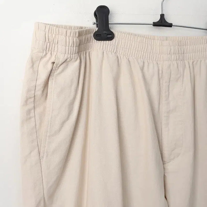 [BUNJANG] Uniqlo Cotton Linen Banding Pants (Big Size 4XL) / 4XL/빅사이즈 유니클로 코튼 린넨 밴딩팬츠