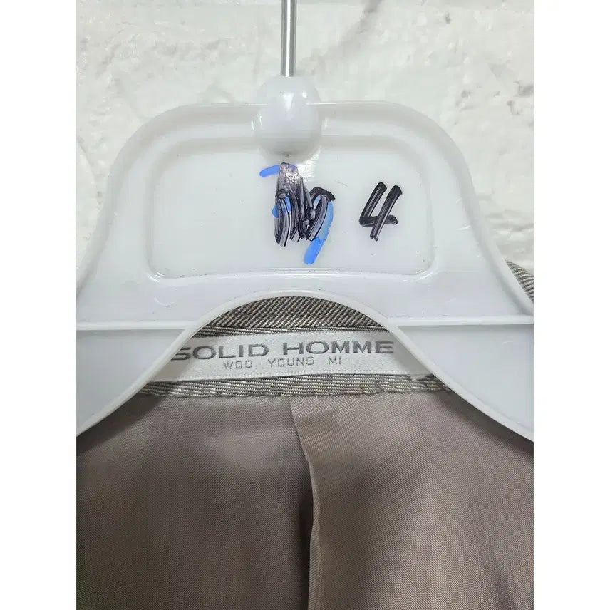 [BUNJANG] Solid Homme Silver Blazer Jacket / L 솔리드옴므 우영미 은색 블레이저 자켓 D114