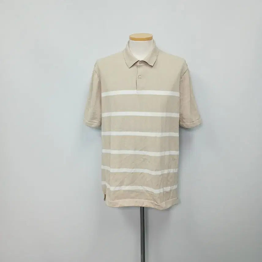 [BUNJANG] PROJECT M 22SS Short Sleeve Collar Knit 100 / 프로젝트엠 22SS 반팔 카라 니트 100