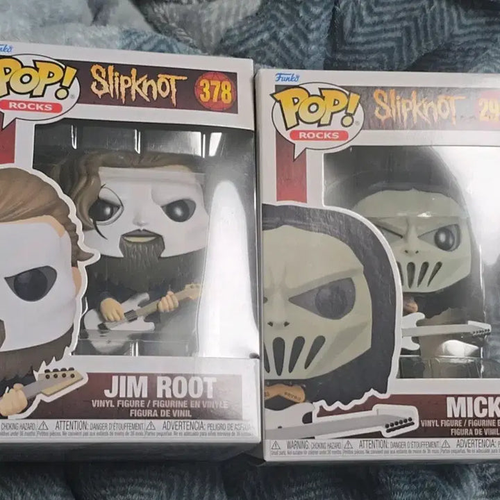 [BUNJANG] Funko Pop Slipknot Mick Thomson &amp; Jim Root Bundle / 펀코팝 378/299 슬립낫 믹톰슨 짐루트 피규어 일괄 slipknot