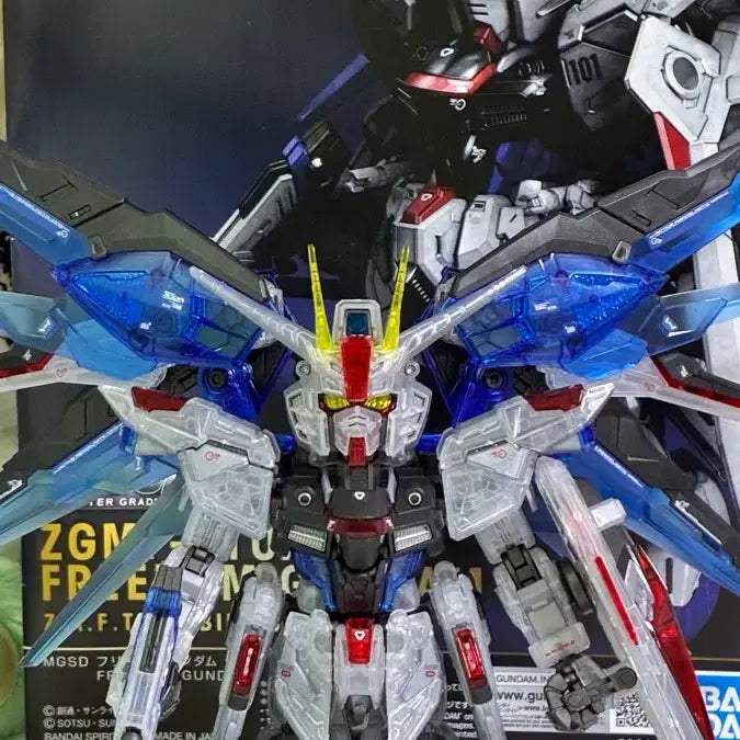 [BUNJANG] MGSD Freedom Clear Assembly Model Kit / MGSD 프리덤 클리어 조립, 데칼작