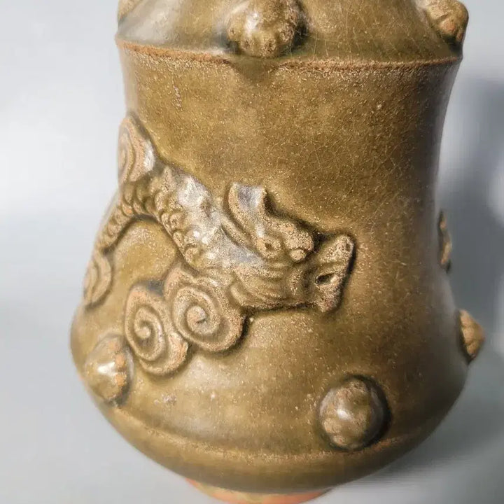 [BUNJANG] Yoju Yoju Dragon Motif Ceramic Vase / 요주요 용문양 도자기 화병