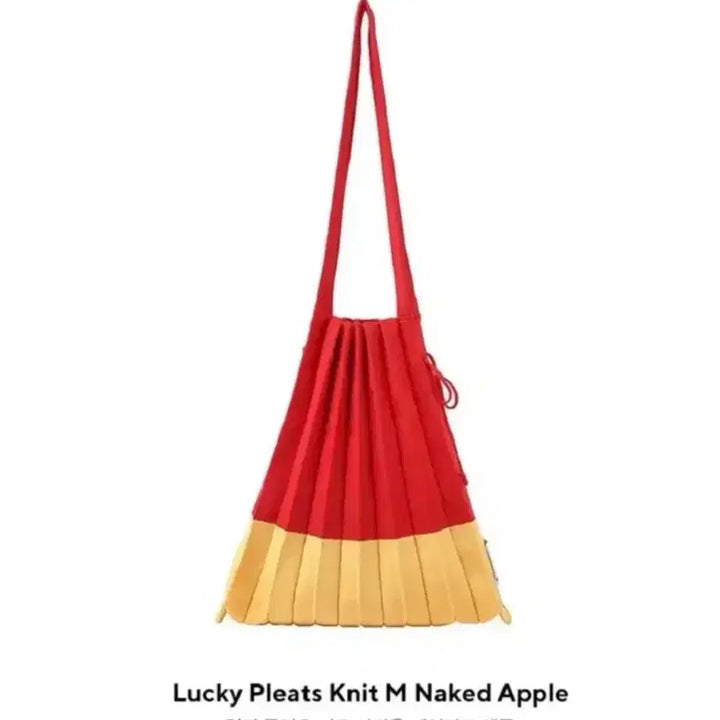 [BUNJANG] Joseph &amp; Stacey Pleats Knit Bag Naked Apple M / 조셉앤스테이시 플리츠 니트 백 가방 미개봉 최저가