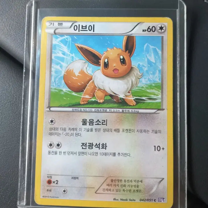 [BUNJANG] EV BW 2013 Pokémon Card / 이브이BW 2013 포켓몬카드