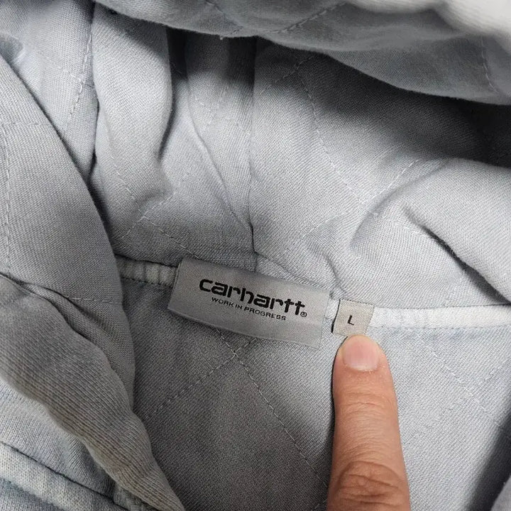 [BUNJANG] Carhartt WIP Vista Hoodie Dusty Ice / 칼하트WIP 비스타 후드 집업