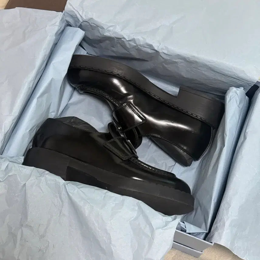 [BUNJANG] Prada Chocolate Brushed Loafers EU 36.5 / 프라다 초콜릿 브러시드 로퍼 EU 36.5