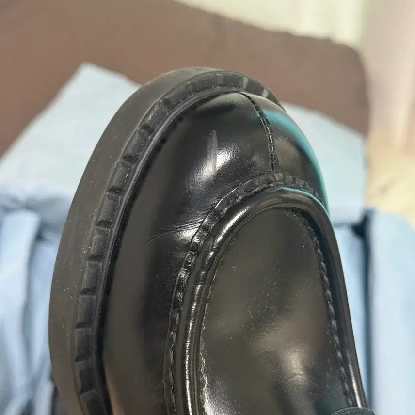 [BUNJANG] Prada Chocolate Brushed Loafers EU 36.5 / 프라다 초콜릿 브러시드 로퍼 EU 36.5