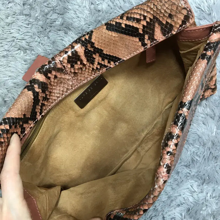 [BUNJANG] MAURO GOVERNA Real Python Clutch Bag / 이태리 MAURO GOVERNA 마우로 고베르나 리얼파이톤 클러치백