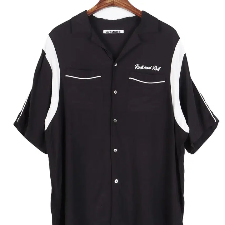 [BUNJANG] Vivastudio Rayon Bowling Short Sleeve Shirt - Size L / 비바스튜디오  레이온 볼링 반팔 셔츠 L / k4438