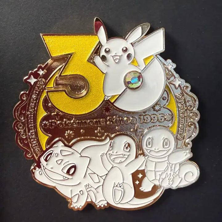 [BUNJANG] Pokemon 30th Anniversary March Badge Pikachu / 포켓몬 30주년 3월 뱃지
