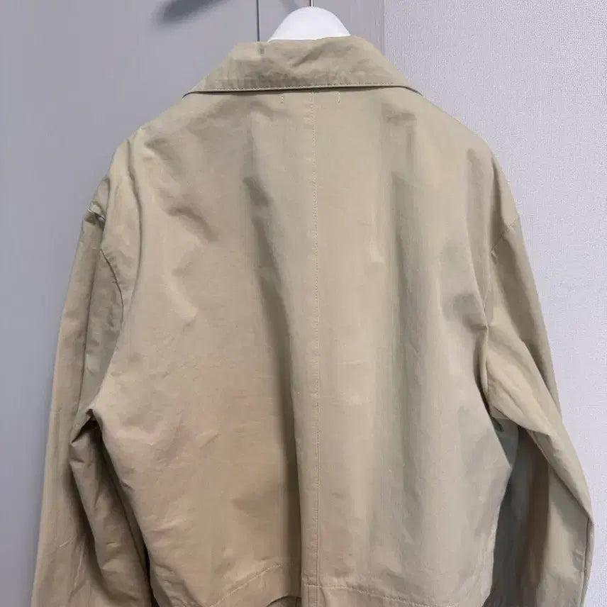 [BUNJANG] Verygurl Cropped Trench Jacket / 밸리걸 크롭 트렌치자켓