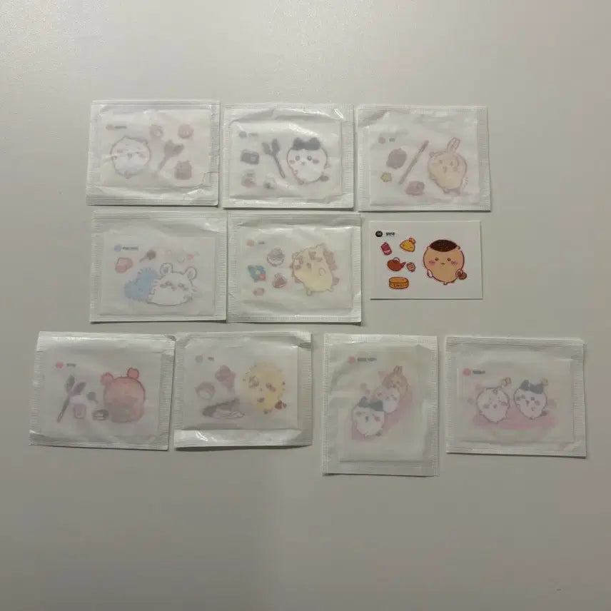[BUNJANG] Cheekawa Olive Young Ttibusil Sticker Full Set / 먼작귀 치이카와 올리브영 띠부씰, 스티커 풀셋