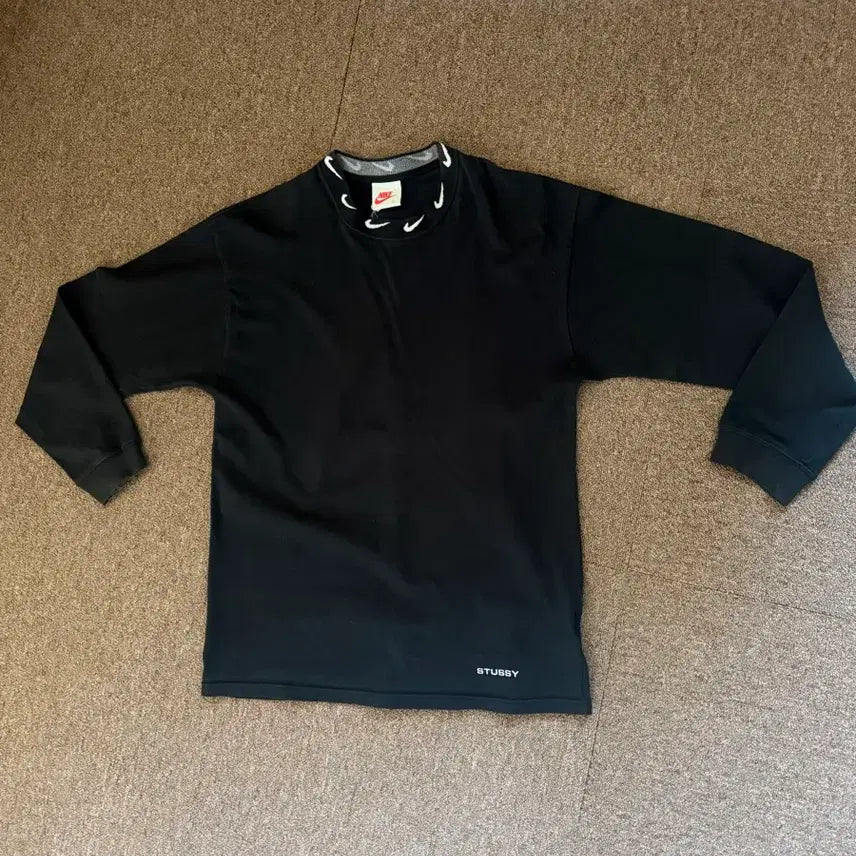 [BUNJANG] Nike x Stussy Gradient Long Sleeve T-Shirt / 나이키x스투시 그라데이션,블랙 롱슬리브 판매합니다