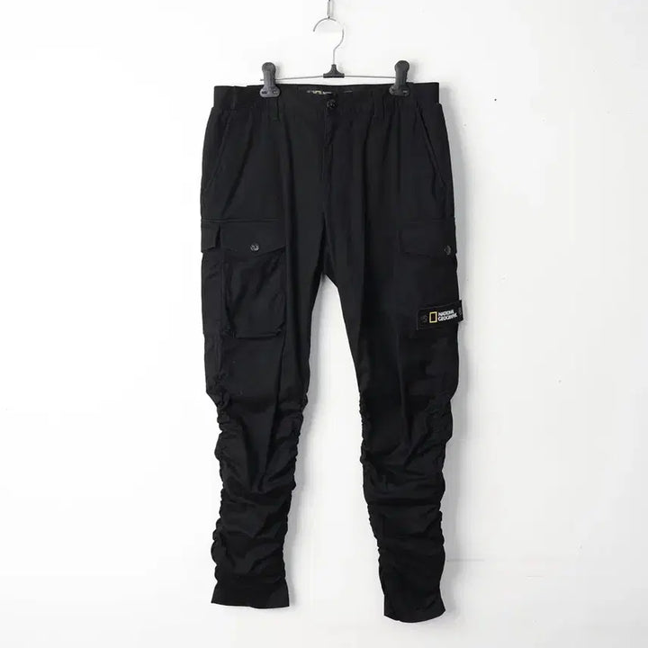 [BUNJANG] National Geographic Ropius Pocket String Pants Black / 33/내셔널지오그래픽 로피어스 포켓 스트링 팬츠