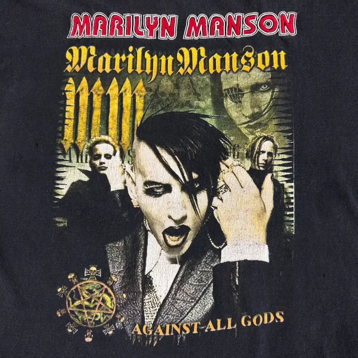 [BUNJANG] Vintage Marilyn Manson Band T-Shirt / 빈티지 Marilyn Manson 마릴린맨슨 밴드 티셔츠