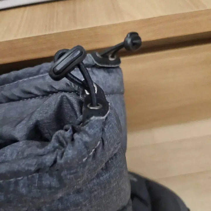 [BUNJANG] The North Face Padded Boots Gray 250 / 노스페이스 패딩 부츠 250 그레이