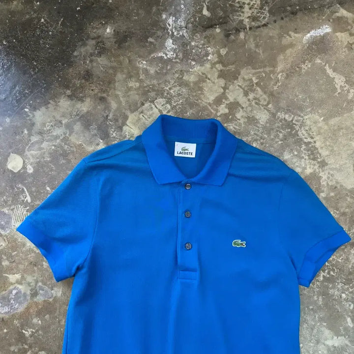 [BUNJANG] Lacoste Short Sleeve Polo Shirt / 2) 라코스테 반팔 카라티 피케셔츠 카라티셔츠