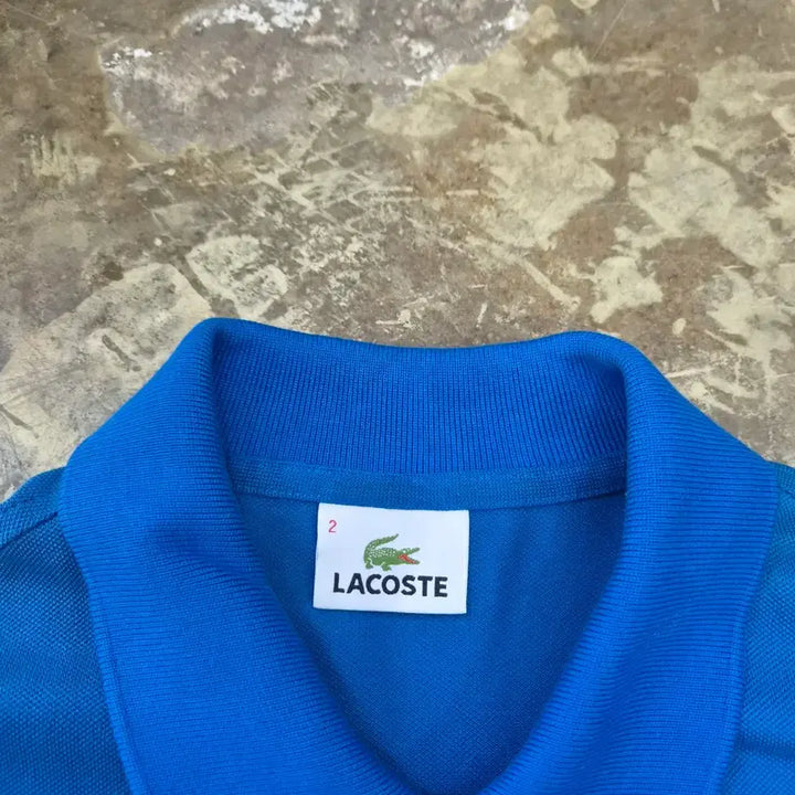 [BUNJANG] Lacoste Short Sleeve Polo Shirt / 2) 라코스테 반팔 카라티 피케셔츠 카라티셔츠