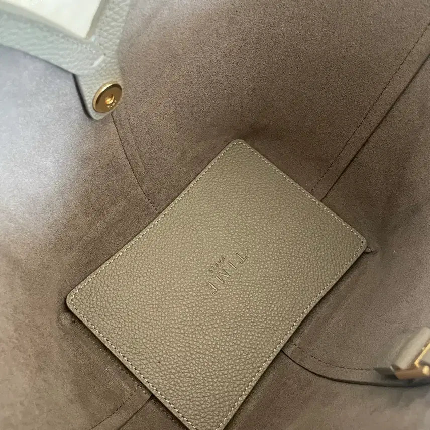 [BUNJANG] Time Eclipse Small Bag in Taupe Gray (Includes Inner Bag) / (이너백 포함) 타임 이클립스 스몰 / 토프그레이 색상