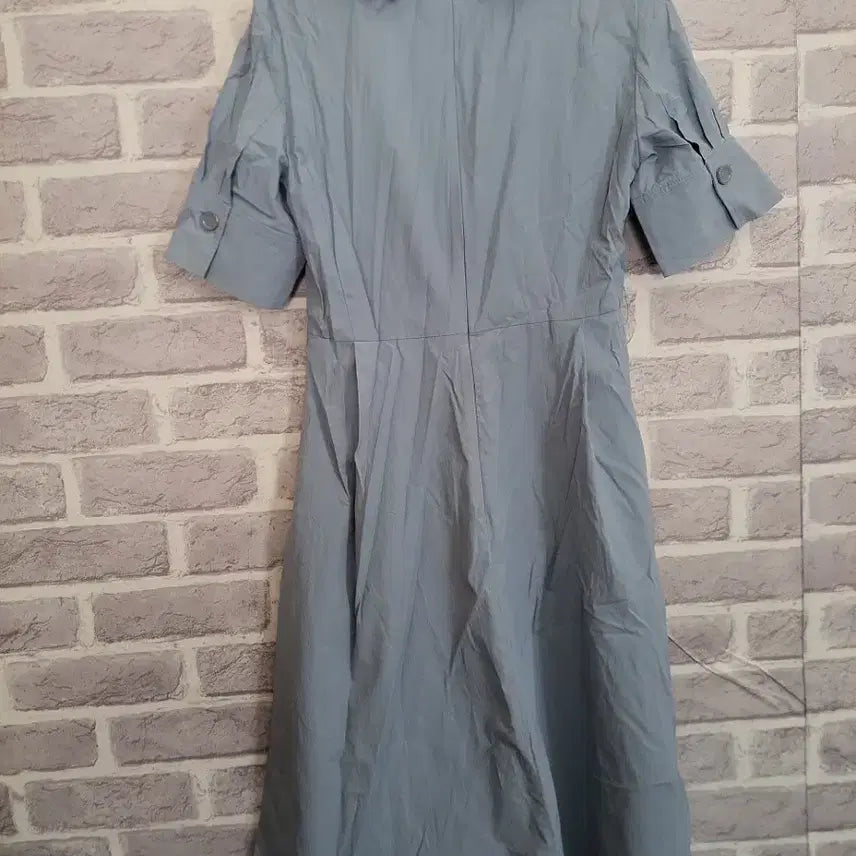 [BUNJANG] Roem Blue Shirt Flare Dress / 로엠 블루 셔츠 플레어 원피스55/알뜰한여우