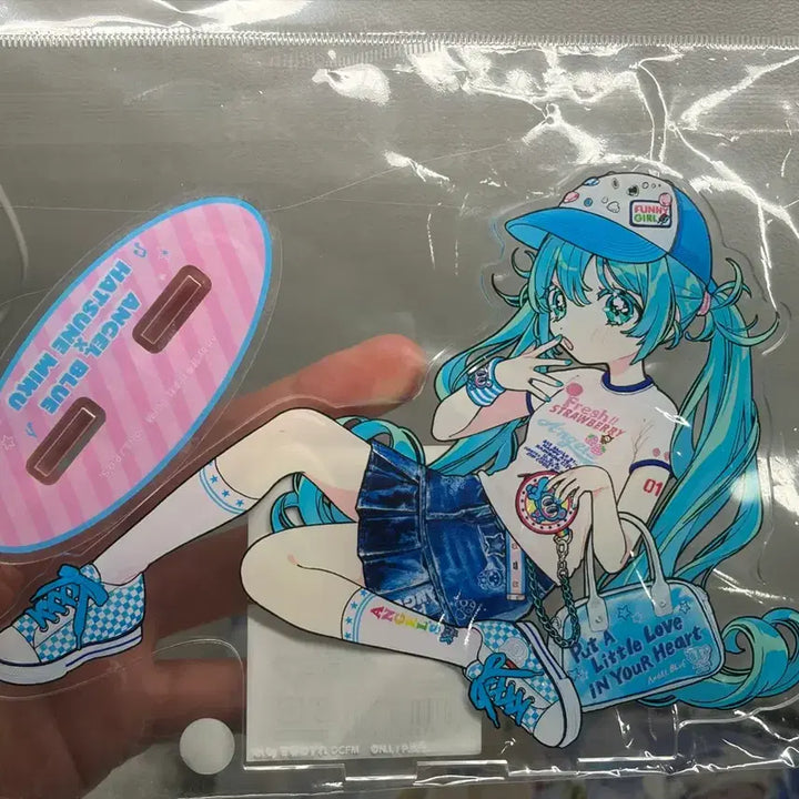 [BUNJANG] Hatsune Miku Blue Angel Collaboration Acrylic Stand / 하츠네미쿠 Blue Angel 콜라보 아크릴