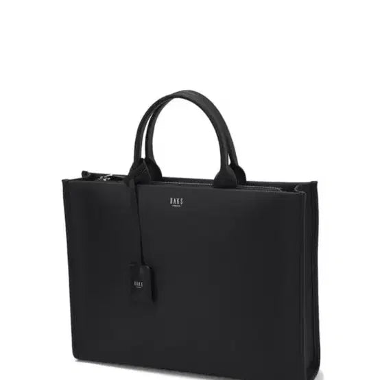 [BUNJANG] Daks Essential Black Leather Briefcase Tote Bag / 닥스 에센셜 블랙 서류 가죽 가방(토트백)