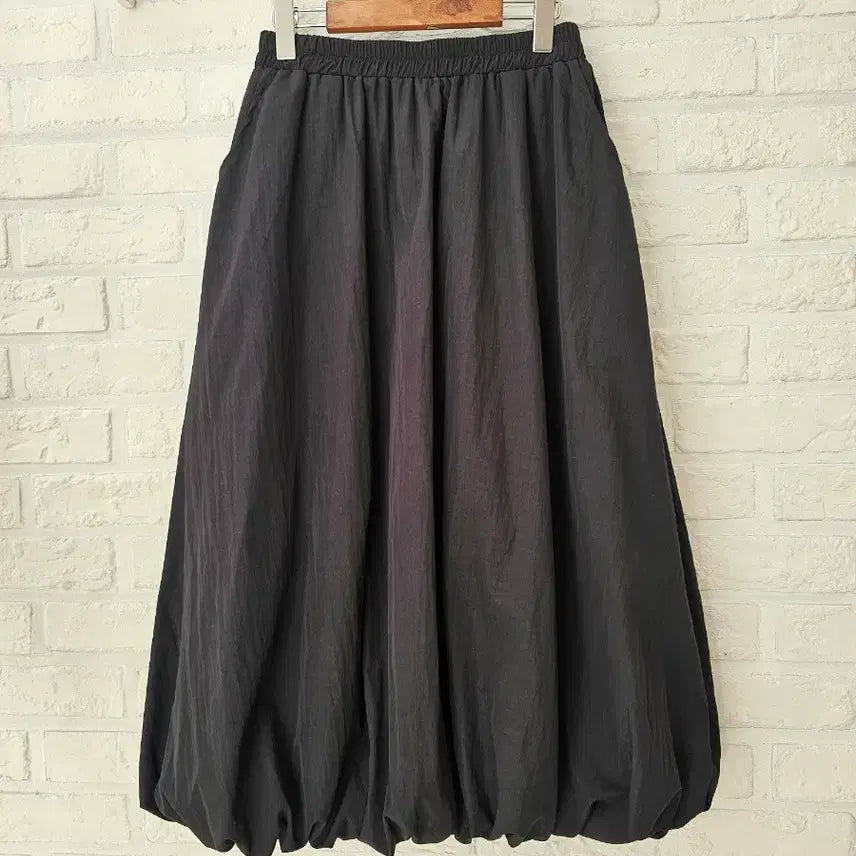 [BUNJANG] Black Balloon Skirt / 블랙 블룬 스커트