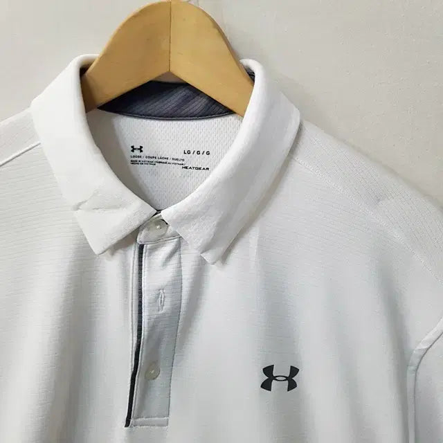[BUNJANG] Under Armour HEATGEAR T-Shirt White / 언더아머 HEATGEAR 티셔츠 화이트
