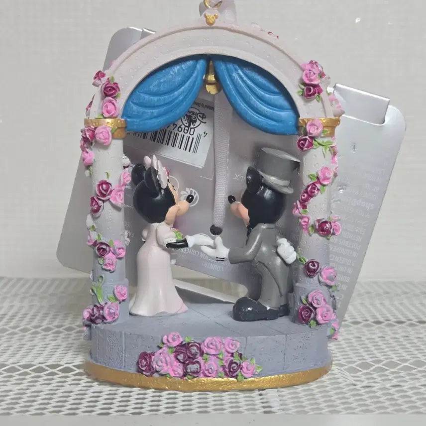 [BUNJANG] Mickey &amp; Minnie Wedding Ornament / 미키미니 웨딩 오너먼트